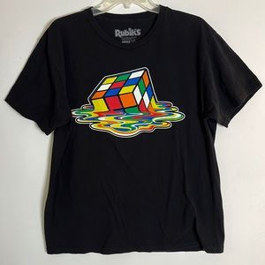 Men’s Rubik’s Ripple Junction T-Shirt 1974 Rubik’s license Rubik’s Brand S Large